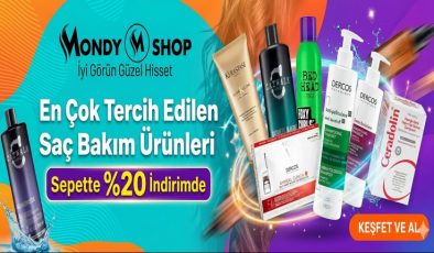 Mondy Shop’ta Sepette %20 İndirim Fırsatları Seni Bekliyor